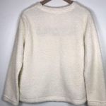 The Comfy Fleece Pullover Friends Medium Winter White Photo 2