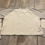Beyond Yoga , Heather Gray cropped crewneck Photo 3