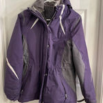 Below zero deep purple winter ski jacket 2in1 Photo 0