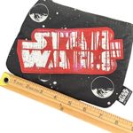 Disney Parks Star Wars Lightspeed Small Wristlet Galactic Planet Black Red Photo 7