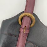 Tusk Large Leather Shoulder Bag Tote Designer‎ Gray Photo 9