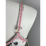 Miken Swim Tropical Floral Tiered Pom Pom Swim Beach Coverup Small Photo 4