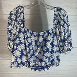 American Eagle Outfitters Women's XL Daisy Floral Off The Shoulder Cropped Top Photo 10