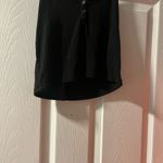 Brandy Melville  Black Buttoned tank top Photo 2