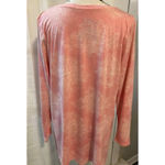 Pure Jill Super Soft Pink White L Tunic & Scarf Outfit Size L Photo 6