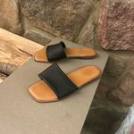 Nicole Miller  NewYork Black Slide Sandals 6 1/2 CUTE!! Photo 5