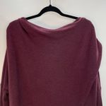 Athleta  Women's Purana Spiced Cabernet Yoga Hooded Wrap Sweatshirt Top Size S Photo 8