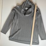 Calvin Klein  Womens Cowl Neck Tunic Sweater Sz‎ Large Herringbone Comfort Cozy Photo 5