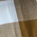 Madewell  Buffalo Check Blanket Scarf Antique Gold NEW Photo 3