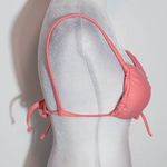 Aerie Pink Bikini Top NWT Size Small Gathered Bandeau Bikini Top Photo 2
