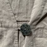 Soft Surroundings Gray/Beige Blazer XS Photo 5