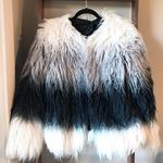 Xhilaration Ombré Faux Fur Coat Photo 0