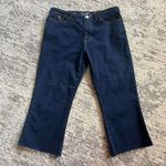 American Vintage Vintage 90s Angel cropped dark wash straight leg embellished jeans size 11 Photo 1