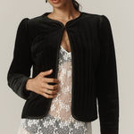 Sanctuary  Quilted Velvet Lady Jacket Photo 0