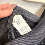 Free People south side v neck thermal top in dark grey waffle knit size medium Photo 5