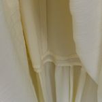 Z Supply  Nicola Crinkled Gauze Tiered Maxi Skirt Pale Yellow Photo 8