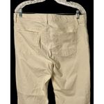 Talbots  Womens Casual Pants Size 12 Cream Corduroys Straight Leg Mid Rise Photo 5