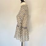 Anthropologie Fumblin Foe Distressed Rustic Polka Dot Ruffle Blouse Size S Multicolor Photo 6