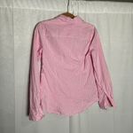 J.Crew 100% Cotton Pink & White Gingham Long Sleeve Button Up Shirt Size 4 Photo 1