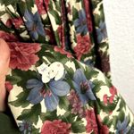 Carolart Design Vintage Teacher Dress Womens Size Medium Floral Cotton Jumper Pink Photo 4