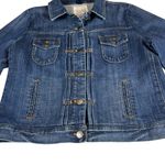 J.Crew  Blue Denim Jean Jacket XL Photo 7