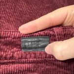 Anthropologie PAIGE Hoxton Ankle Burgundy Red Corduroy Pants size 29 Photo 9