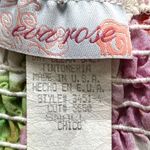 Eva Rose Dress Fuchsia Pink Floral Printed Strapless Sweetheart Neckline Mini White Photo 7