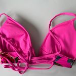 Maaji  Parade Reversible Bikini Top & Bottom SET Fuchsia Agate Floral Size Small? Photo 6