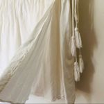 Apiece Apart  Assisi Short Wabi Skirt Mini Skirt with Tassels Cotton Size 4 Photo 2