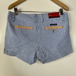 Southern Marsh  NWT The Taylor Short in Blue Gingham Print Size 10 Photo 1