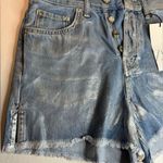 ZARA TRF Metallic high rise shorts casual classic stylish party summer beach Photo 4