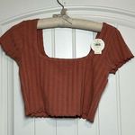 Aerie  crop t shirt size Medium NWT Photo 0