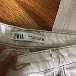 ZARA  Linen Wide Leg Jeans NWOT Photo 3