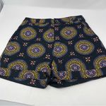 Maeve by Anthropologie Black Abstract City Shorts Photo 2