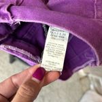 Wrangler Vintage  high waisted pleated denim purple jeans 80s western size 11 Photo 8