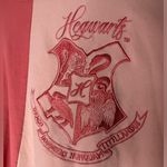 WIZARDING WORLD OF HARRY POTTER Hogwarts Embroidered Emblem Colorblock Size XL Pink Photo 4