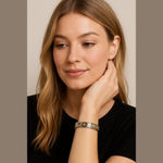 Disney Women's  Charm Bracelet One Size Silver Gold Multi-color Photo 1