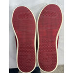 Womans Born Fashion Sneakers 6.5 M Maroon Lace Up Zip Accent Red Photo 6