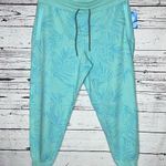 Columbia  PFG NWT 1X Tropical Print Slack Water French Terry Jogger Sweatpants Photo 0