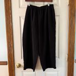 Susan Graver Susan Graver Style Cropped Pants Elastic Waist Casual Black XL Photo 4