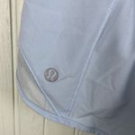 Lululemon Hotty Hot Short Light Blue Linen Women's Size 8 Tall 3.5" Inseam Photo 7