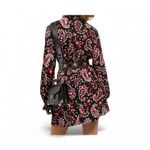 The Kooples
Western Paisley Print Peasant Dress Size 1 FR/ US Small NWT No Belt Photo 2