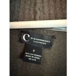 C by Bloomingdale’s 100% cashmere shawl cardigan sweater S grey Gray Photo 3