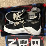 Bueno Rumour Sneakers Black Chunky Leather Suede 40 9.5 Platform Photo 4