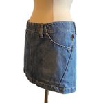Levi's Levi’s Denim Mini Skirt Blue Wash Size Small Photo 2