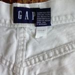 Gap Vintage 90s Light Khaki Flat front Cutoffs Sz 8 Photo 5