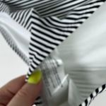 Aerie NWT  Striped Bikini Bottom Black White Size XS NEW Photo 4