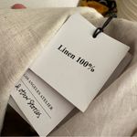 & Other Stories & OTHER STORIES Tailored Linen Blazer Relaxed Double Breasted Size 36 NWT Photo 8