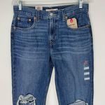 Levi's  Low Pro Straight Ripped Knee Rigid Denim Jeans in Breathe Out Photo 2