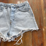 Wild Fable Women's Light Blue Distressed High Ride Jean Cutoff Shorts Size 6 Photo 2